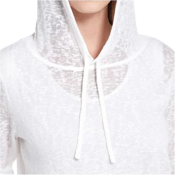 Weatherproof Vintage M/M Cream Polyester Light Sweater Hoodie - Picture 13 of 13